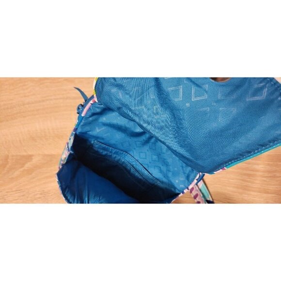 Vera Bradley Lighten Up Blue Paisley Small Crossbody Purse Bag - Picture 6 of 8